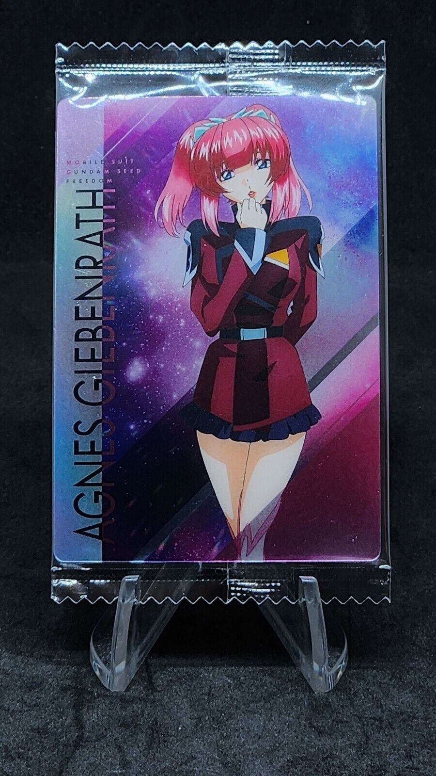Mobile Suit Gundam Seed Freedom Agnes Giebenrath 1-06 N Card 2024 Wafer Sealed
